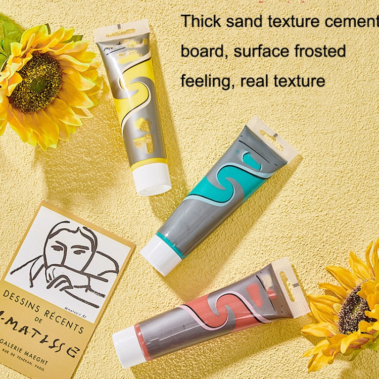 40x40CM Thick Sand Solid Color Background Plate Photo Photography Props(Yellow) - Solid Color by buy2fix | Online Shopping UK | buy2fix
