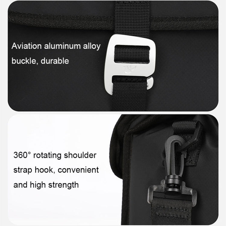 Rhinowalk RK9107 Foldable Expansion Thermal Bicycle Bag with Rain Cover(Matt Green) by buy2fix