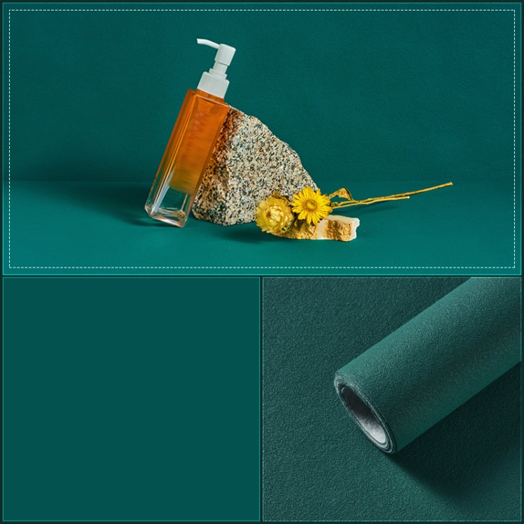 Jewelry Live Broadcast Props Photography Background Cloth, Color: Sea King Green 104x70cm - Solid Color by buy2fix | Online Shopping UK | buy2fix