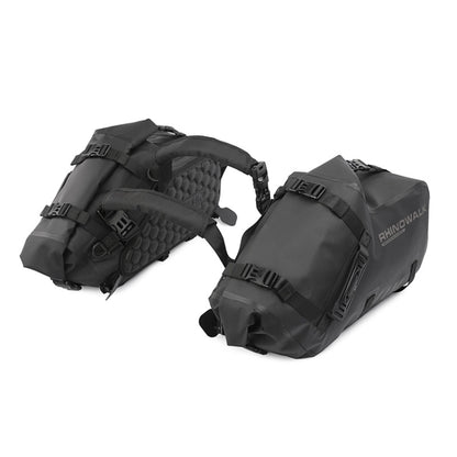 Rhinowalk MT1428 Large-capacity Waterproof and Wear-resistant Motorcycle Double-side Bag(Black) - Bags & Luggages by buy2fix | Online Shopping UK | buy2fix