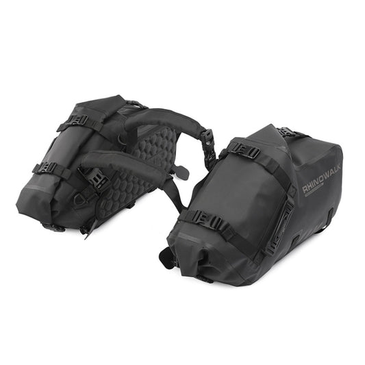 Rhinowalk MT1428 Large-capacity Waterproof and Wear-resistant Motorcycle Double-side Bag(Black) - Bags & Luggages by buy2fix | Online Shopping UK | buy2fix