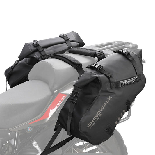 Rhinowalk MT1428 Large-capacity Waterproof and Wear-resistant Motorcycle Double-side Bag(Black) - Bags & Luggages by buy2fix | Online Shopping UK | buy2fix