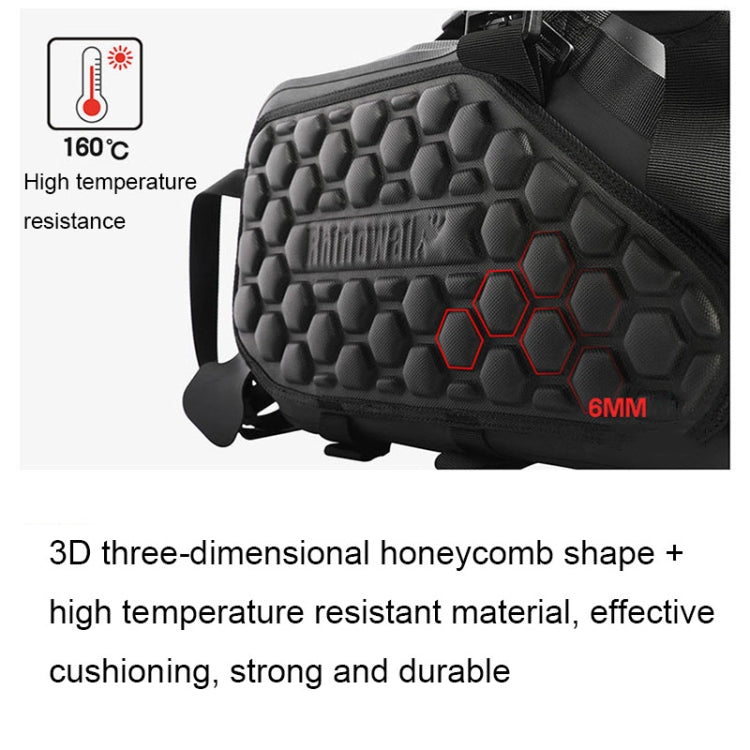 Rhinowalk MT1428 Large-capacity Waterproof and Wear-resistant Motorcycle Double-side Bag(Black) - Bags & Luggages by buy2fix | Online Shopping UK | buy2fix