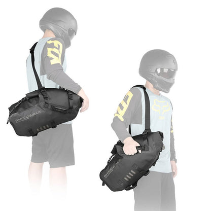 Rhinowalk MT1428 Large-capacity Waterproof and Wear-resistant Motorcycle Double-side Bag(Black) - Bags & Luggages by buy2fix | Online Shopping UK | buy2fix