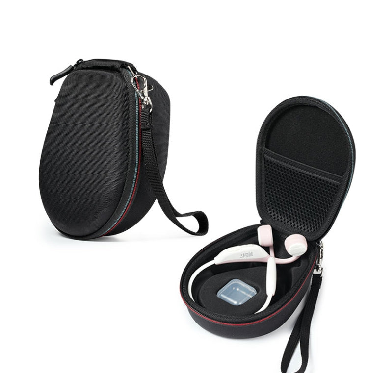 Bone Conduction Headphones Case Storage Bag For Aftershokz AS800(Black) - Other Earphone Case by buy2fix | Online Shopping UK | buy2fix
