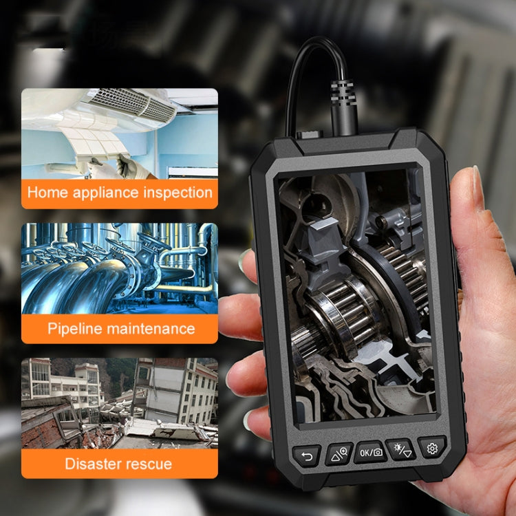 5 Inch IPS HD Endoscope With Screen For Industrial Pipeline Inspection And Auto Repair -  by buy2fix | Online Shopping UK | buy2fix