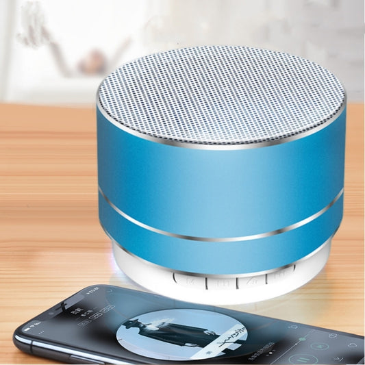 A10 Mini Metal Wireless Bluetooth Speaker(Blue) - Mini Speaker by buy2fix | Online Shopping UK | buy2fix