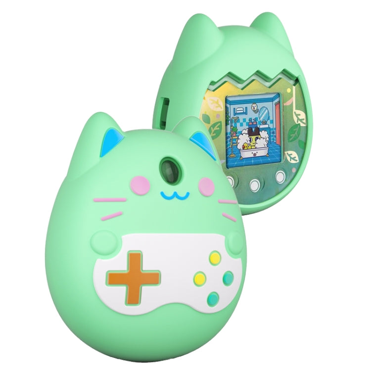 For Tamagotchi pix Silicone Cartoon Electronic Pet Protective Case(Green) - Cases by buy2fix | Online Shopping UK | buy2fix