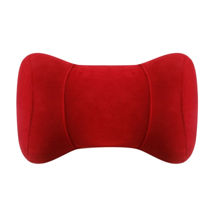 Car Memory Cotton Headrest Protective Cervical Spine Seat Sleeping Pillow(Red) - Seat Accessories by buy2fix | Online Shopping UK | buy2fix
