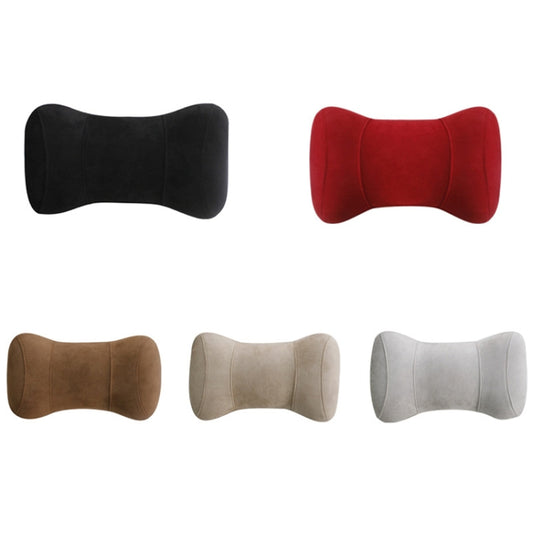 Car Memory Cotton Headrest Protective Cervical Spine Seat Sleeping Pillow(Beige) - Seat Accessories by buy2fix | Online Shopping UK | buy2fix