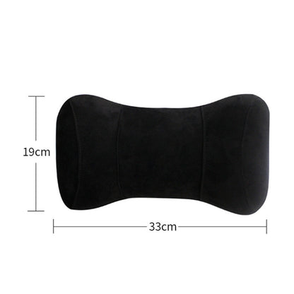 Car Memory Cotton Headrest Protective Cervical Spine Seat Sleeping Pillow(Gray) - Seat Accessories by buy2fix | Online Shopping UK | buy2fix
