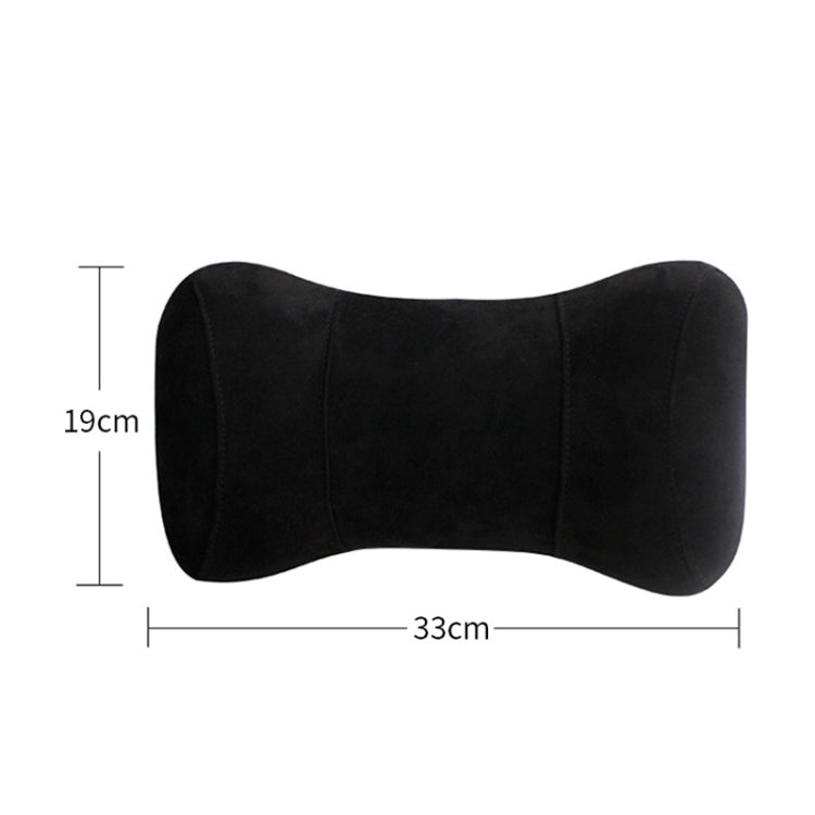Car Memory Cotton Headrest Protective Cervical Spine Seat Sleeping Pillow(Red) - Seat Accessories by buy2fix | Online Shopping UK | buy2fix