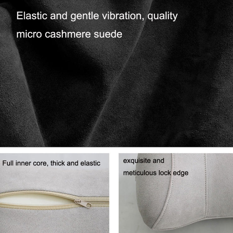 Car Memory Cotton Headrest Protective Cervical Spine Seat Sleeping Pillow(Beige) - Seat Accessories by buy2fix | Online Shopping UK | buy2fix