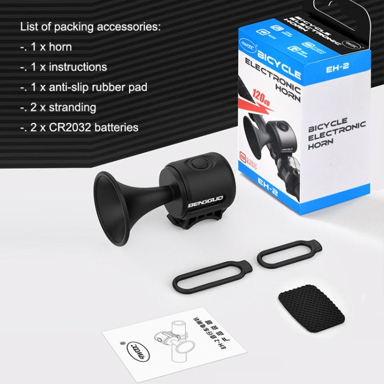 BG-3502 Bicycle Small and Portable Electric Horn Children Car Bell(Red) by buy2fix