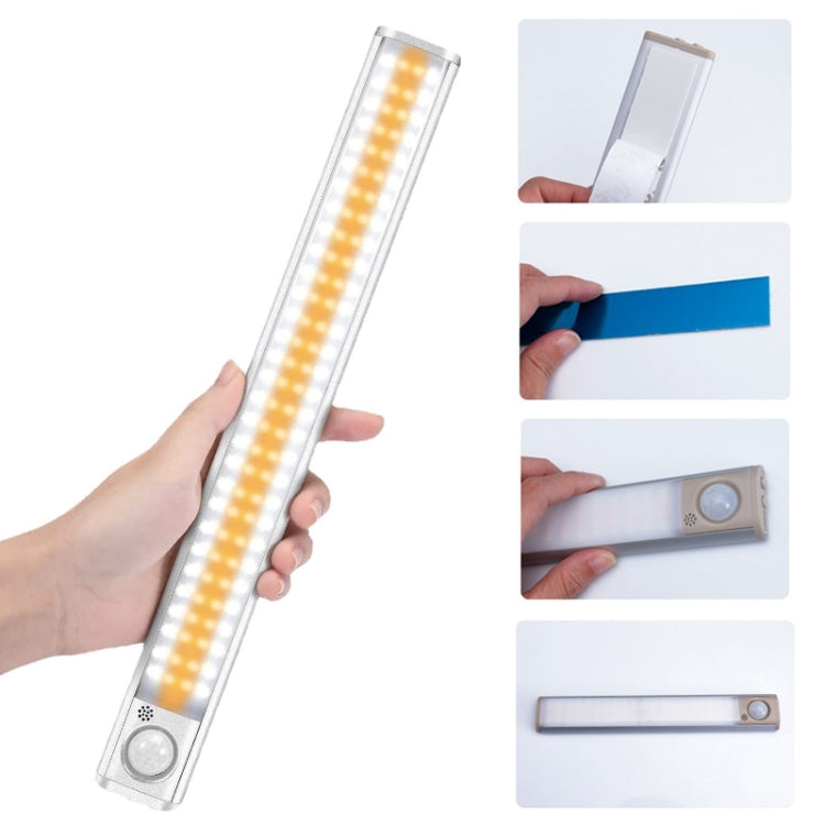 2.8W USB Charging Smart Human Body Sensing Wardrobe Lamp, Length: 30 cm - Sensor LED Lights by buy2fix | Online Shopping UK | buy2fix