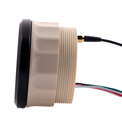 TNG85 200KM Car Motorcycle GPS Speed Odometer With Alarm(Silver Frame With White Background) - Clocks & Car Meters by buy2fix | Online Shopping UK | buy2fix