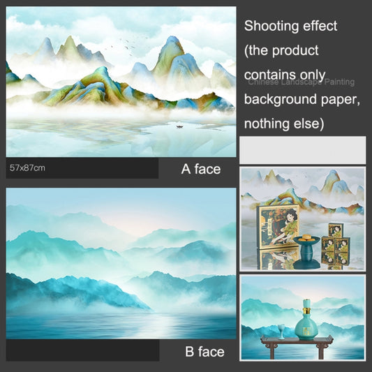 3D Double-Sided Matte Photography Background Paper(National Wind Landscape 1) - Other by buy2fix | Online Shopping UK | buy2fix