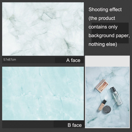 3D Double-Sided Matte Photography Background Paper(Jade) - Other by buy2fix | Online Shopping UK | buy2fix