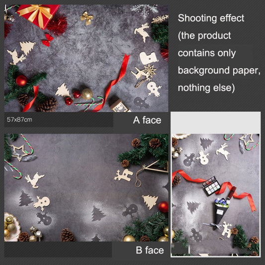 3D Double-Sided Matte Photography Background Paper(Christmas Atmosphere) - Other by buy2fix | Online Shopping UK | buy2fix