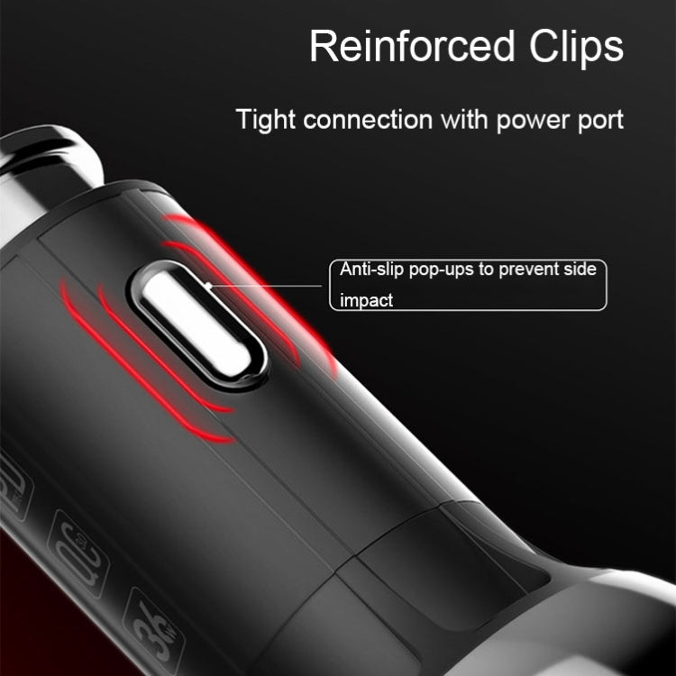 LDNIO C1 36W PD + QC 3.0 Car Fast Charger High Power Smart USB Car Charger with USB-C/Type-C Cable - Car Charger by LDNIO | Online Shopping UK | buy2fix