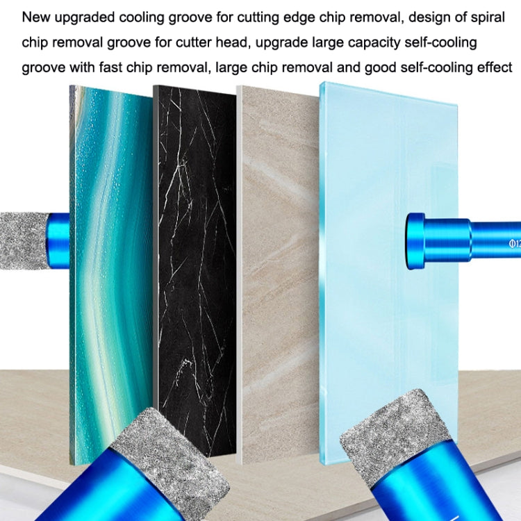 Ceramic Glass Hole Opener Domestic Marble Hole Puncher, Punch Diameter: 8mm - Drill & Drill Bits by buy2fix | Online Shopping UK | buy2fix