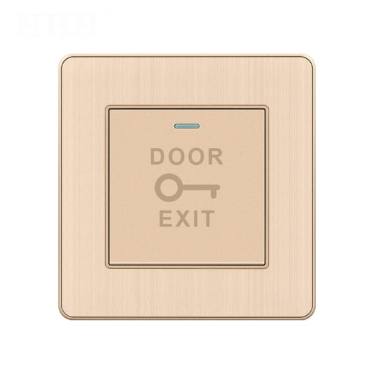 Access Control Switch Metal Touch Infrared Switch Metal Brushed Switch - Door Lock Switch by buy2fix | Online Shopping UK | buy2fix
