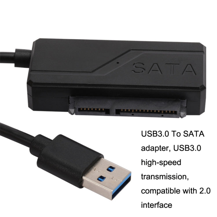 USB3.0 To SATA Cable USB3.0 Easy Drive Line Hard Drive Line, Cable Length: 45cm by buy2fix