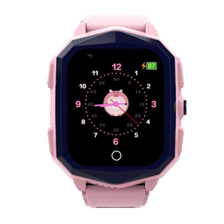 DF73 1.4 Inch 4G GPS Positioning Children Calling Watch With SOS Function(Pink) by buy2fix