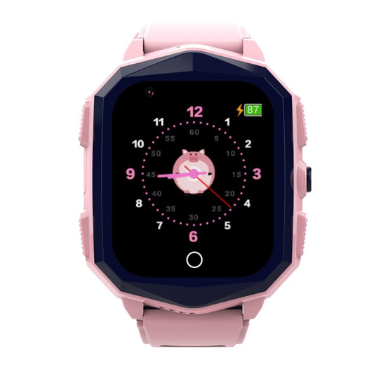DF73 1.4 Inch 4G GPS Positioning Children Calling Watch With SOS Function(Pink) by buy2fix