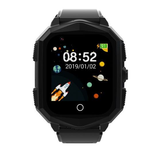 DF73 1.4 Inch 4G GPS Positioning Children Calling Watch With SOS Function(Black) by buy2fix