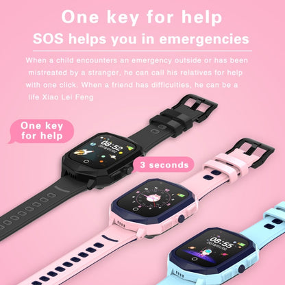 DF73 1.4 Inch 4G GPS Positioning Children Calling Watch With SOS Function(Pink) by buy2fix