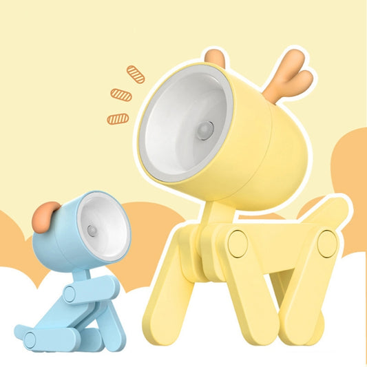 TL-23 LED Mini Foldable Cartoon Desk Lamp Pet Shape Decoration Table Lamp, Spec: Dinosaur (Dark Green) - Bedside Light by buy2fix | Online Shopping UK | buy2fix