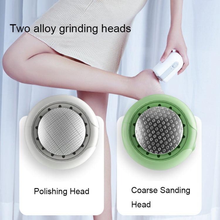 J002 Automatic Electric Foot Grinder Exfoliating Pedicure Tool(Green) - Grinding Tools & Accessories by buy2fix | Online Shopping UK | buy2fix
