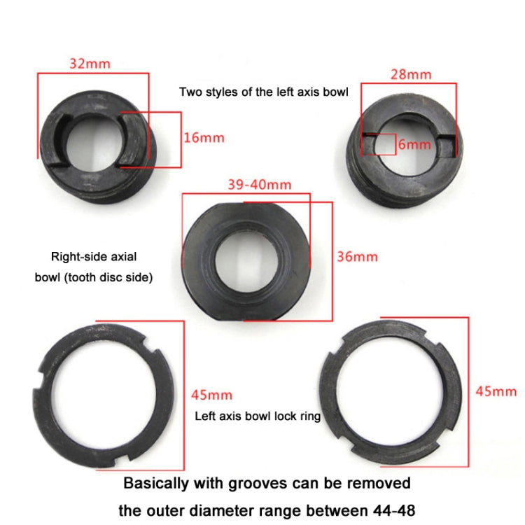 BIKERSAY Bicycle Axle Removal Tool Tail Hook Wrench Repair Tools(GK-FK02) by BIKERSAY