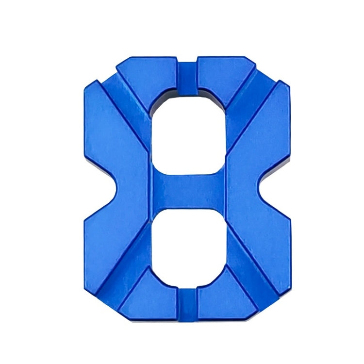 BIKERSAY BT058 Bicycle Spoke Wrench Wheel Ring Steel Wire Winding Tool(Blue) by BIKERSAY