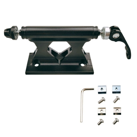 Bicycle Luggage Rack Front Fork Quickly Remove Fixed Clip, Color: RC02 Black by buy2fix