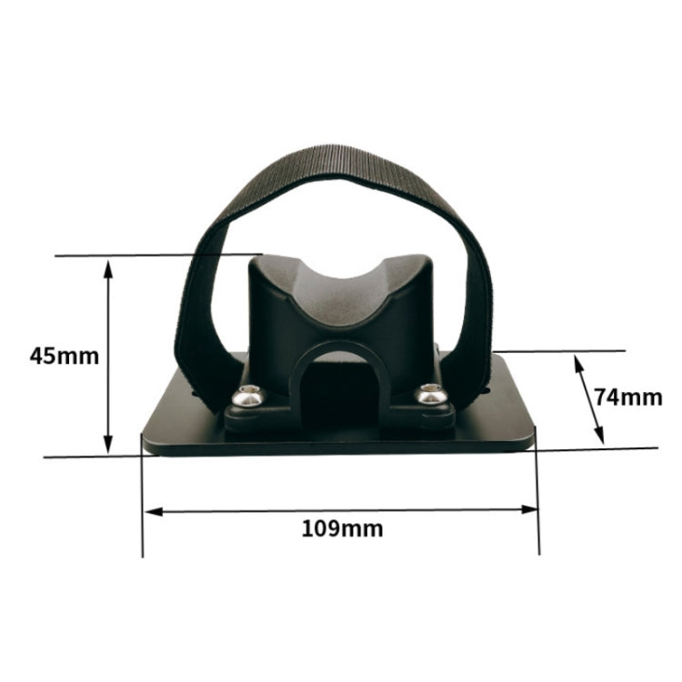 Bicycle Luggage Rack Front Fork Quickly Remove Fixed Clip, Color: RC010 Rear Wheel Fixed Seat by buy2fix