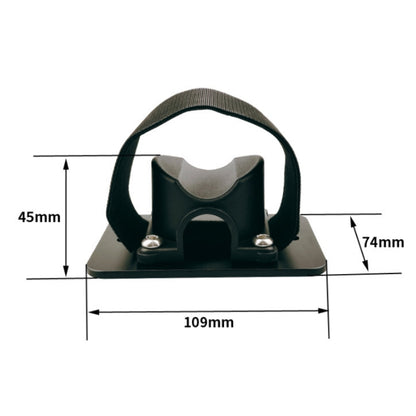 Bicycle Luggage Rack Front Fork Quickly Remove Fixed Clip, Color: RC010 Rear Wheel Fixed Seat by buy2fix