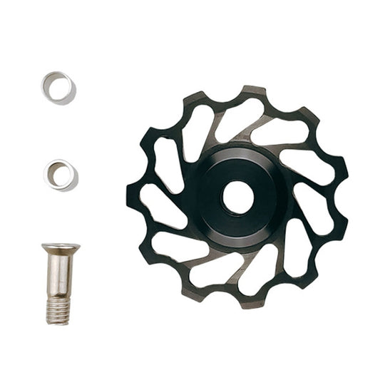BIKERSAY Accessoires de roue de guidage de roulement de dérailleur arrière de vélo, couleur: SDL-11 noir