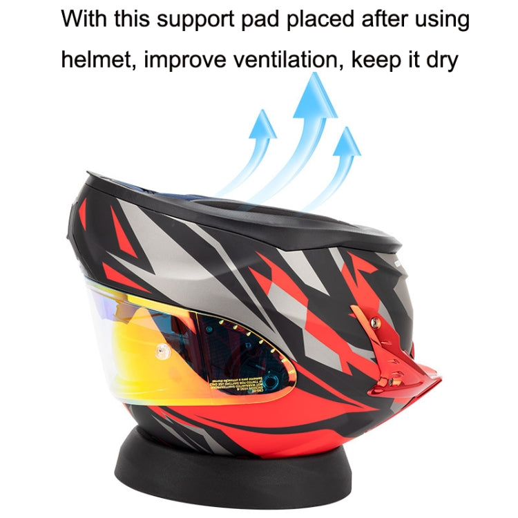 Multi-functional Motorcycle Helmet Support Pad Protective Anti-slip Mat(Black) - Helmets by buy2fix | Online Shopping UK | buy2fix
