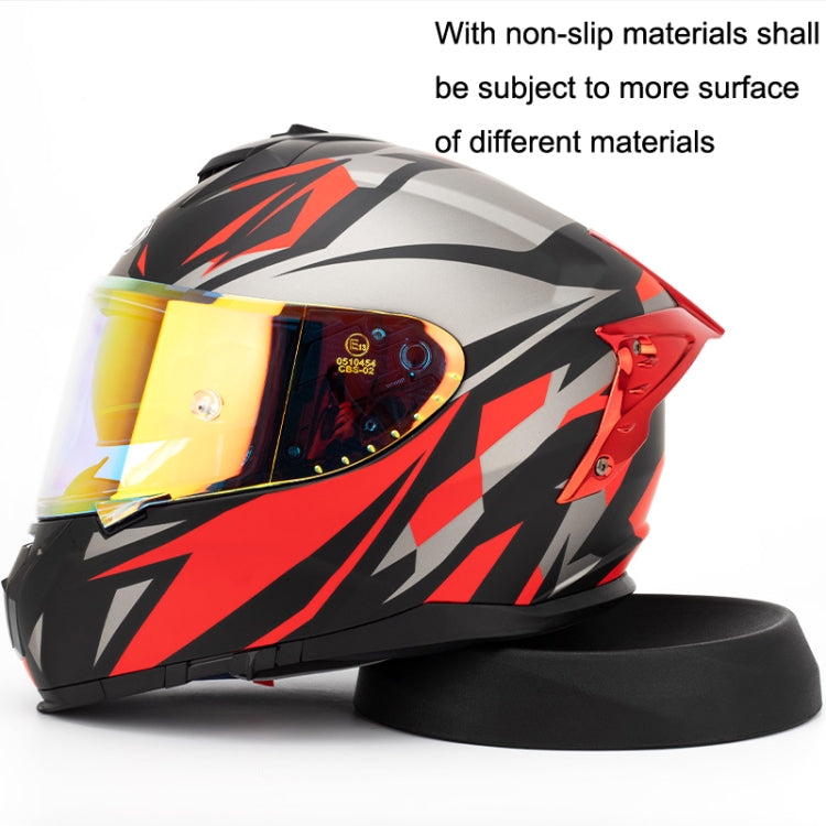 Multi-functional Motorcycle Helmet Support Pad Protective Anti-slip Mat(Black) - Helmets by buy2fix | Online Shopping UK | buy2fix