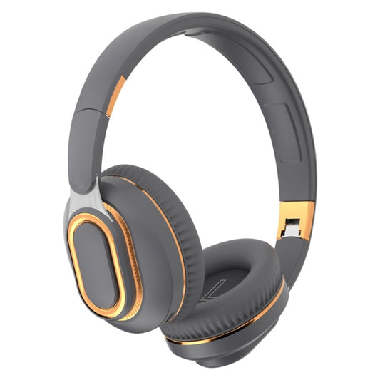 H7 Foldable Wireless Bluetooth Headset With Microphone Support TF Card, AUX(Gray) - Headset & Headphone by buy2fix | Online Shopping UK | buy2fix