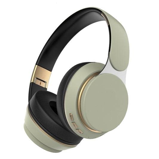 FG-07S Foldable Wireless Headset With Microphone Support AUX/TF Card(Green) - Headset & Headphone by buy2fix | Online Shopping UK | buy2fix