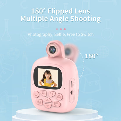 A18 HD Printable Cartoon Kids Digital Camera with Rotating Lens, Spec: Pink - Children Cameras by buy2fix | Online Shopping UK | buy2fix
