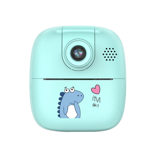A18 HD Printable Cartoon Kids Digital Camera with Rotating Lens, Spec: Blue - Children Cameras by buy2fix | Online Shopping UK | buy2fix