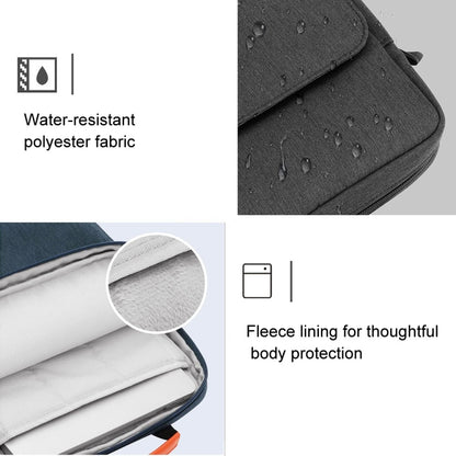 Vertical Laptop Bag Handheld Shoulder Crossbody Bag, Size: 13 Inch(Pink) by buy2fix