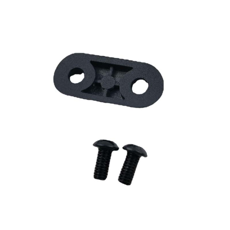M6 For Ninebot ES1/ES2/ES4 Electric Scooter Front Fork Vertical Tube Fixed Block(Black) - Accessories & Parts by buy2fix | Online Shopping UK | buy2fix