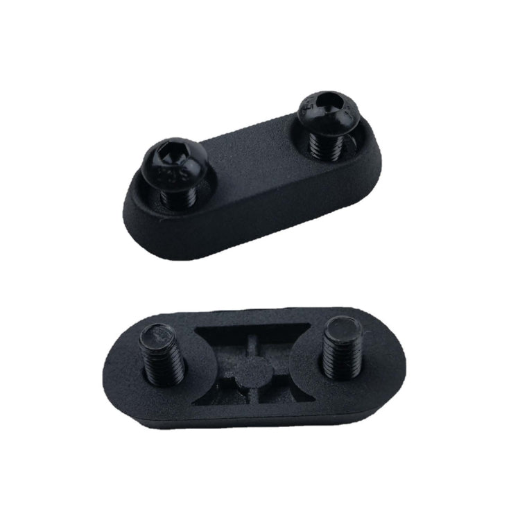 M6 For Ninebot ES1/ES2/ES4 Electric Scooter Front Fork Vertical Tube Fixed Block(Black) - Accessories & Parts by buy2fix | Online Shopping UK | buy2fix