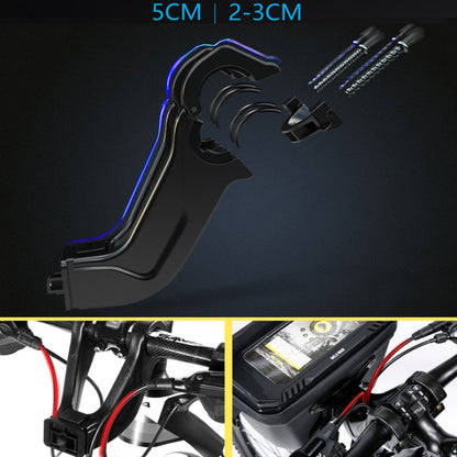 WILD MAN XT8 3L Bicycle EVA Hard Shell Touch Screen Waterproof Head Bag(Black) by WILD MAN