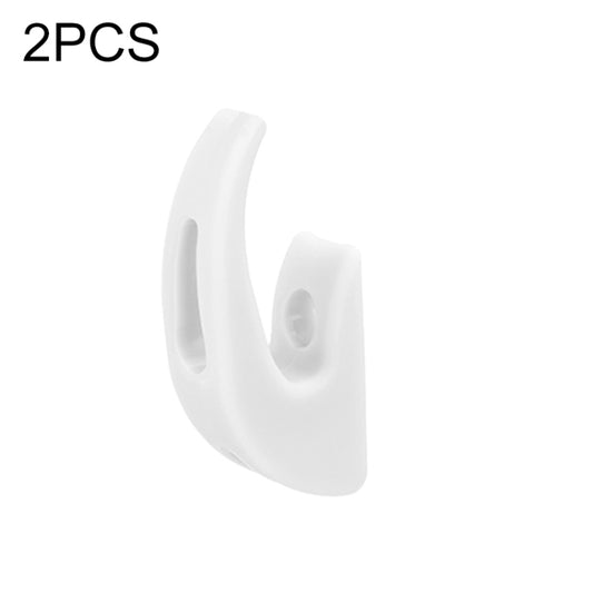 2pcs For Xiaomi M365 Series Electric Scooter Universal Storage Hook(White) - Accessories & Parts by buy2fix | Online Shopping UK | buy2fix